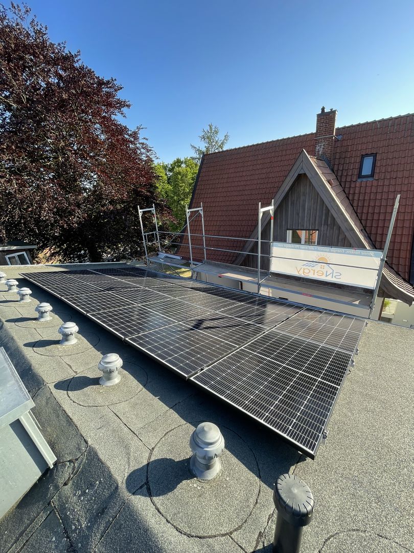 Solaranlage auf Einfamilienhaus in Schwerin 5,25 kWp