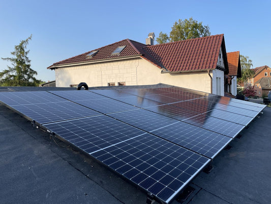 Solaranlage auf Mehrfamilienhaus in Schwerin 5,25 kWp