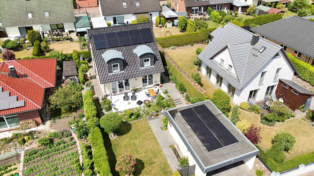 PV-Komplettsystem mit Ersatzstromlösung in Schwerin