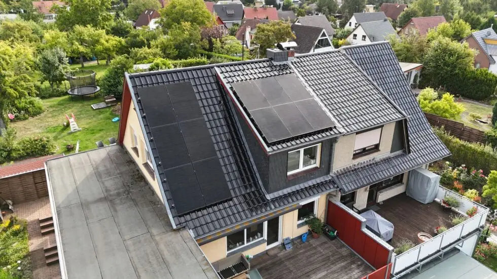 Ost-West-PV-Anlage in Schwerin