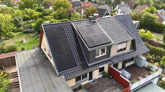 Ost-West-PV-Anlage in Schwerin