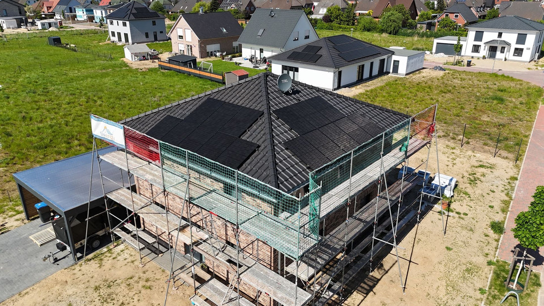 Energiewende in Pampow bei Schwerin! Unsere neue 7 kW PV-Anlage mit einem 10 kWh Speicher ist jetzt online!