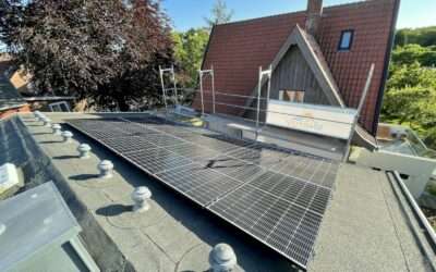 Solaranlage auf Einfamilienhaus in Schwerin 5,25 kWp
