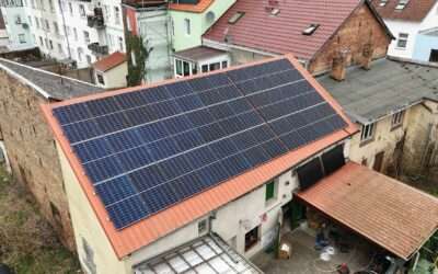 Nachhaltige Energie in Malchin: Unsere neueste PV-Anlage mit 10 kW Leistung und 10 kWh Speicher ist online!