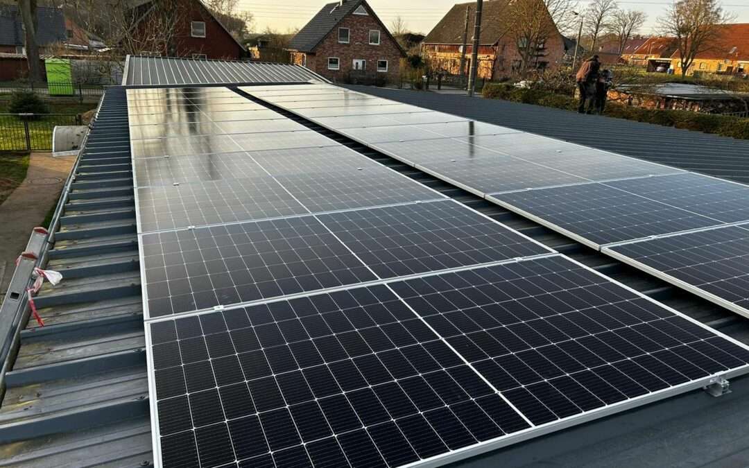 Neue PV-Anlage in Hagenow: 10 kW Leistung und 10 kWh Speicher für nachhaltige Energie