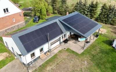 Repowering einer PV-Anlage in Klein Rogahn bei Schwerin