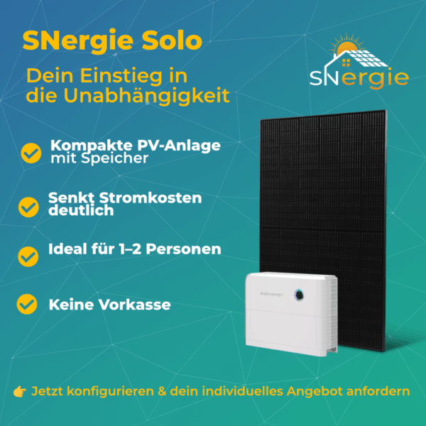 SNergie Solo – smart sparen