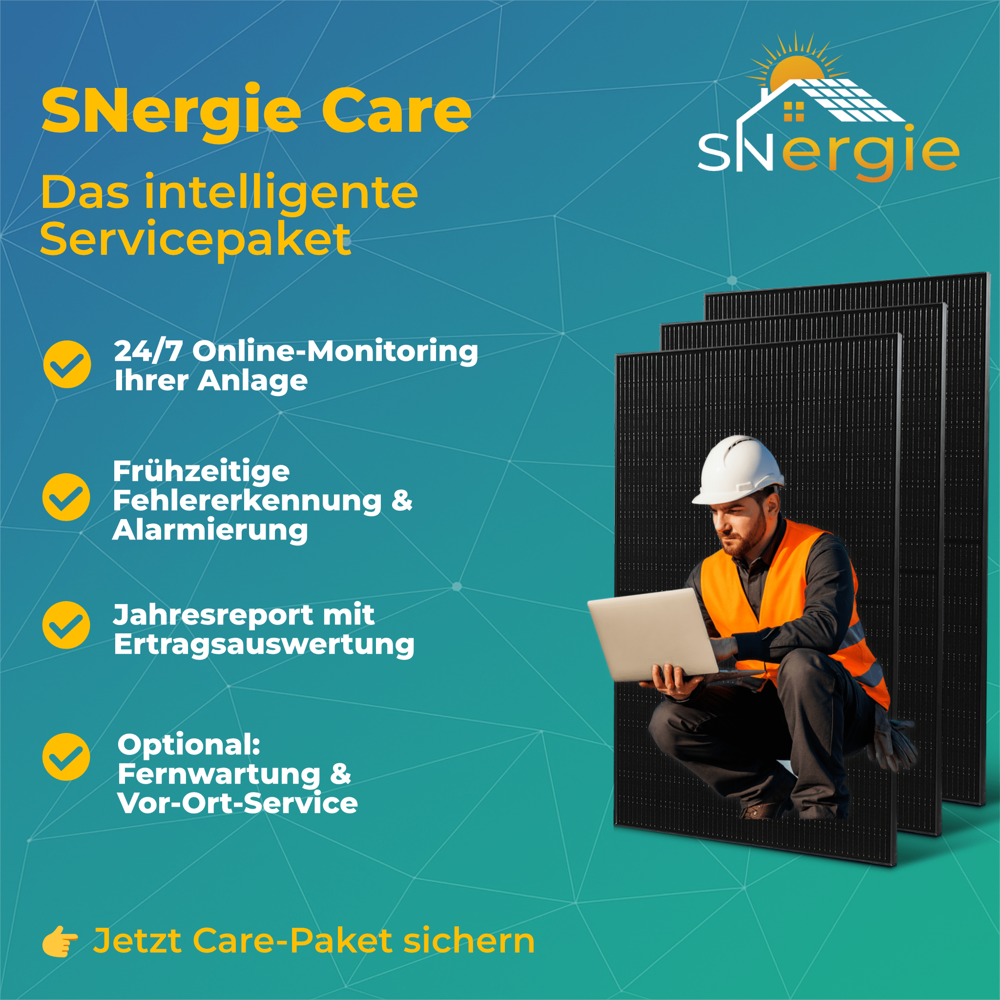 SNergie Care – Monitoring & Service
